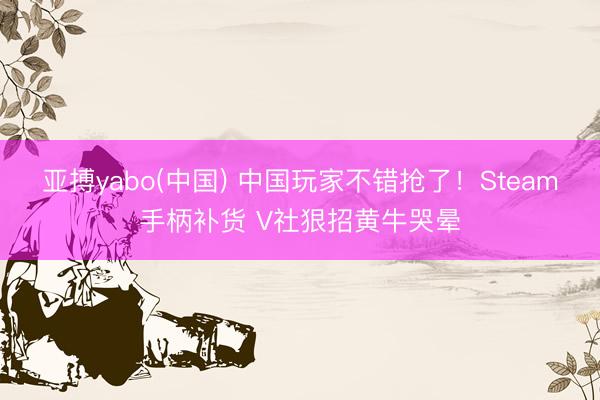 亚搏yabo(中国) 中国玩家不错抢了！Steam手柄补货 V社狠招黄牛哭晕